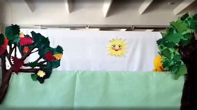 Октябрьская библиотека  Постановка сказки Колобок