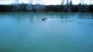 Тест- Драйв алюминиевой лодки WindBoat45DCX с мотором Tohatsu MFS30EPTS. Это надо видеть!