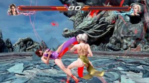 JULIA vs LIDIA (Dress Battle) - Tekken 7 MOD 4K