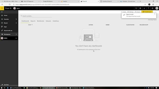 Microsoft Power BI: Real-time dashboard with Google Analytics Realtime API - BRK3065 смотреть онлайн