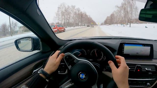 2018 BMW 530d - POV Test Drive смотреть онлайн