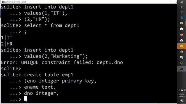 SQLite Tutorial #16: Primary and Foreign Key implementation in SQLite смотреть онлайн