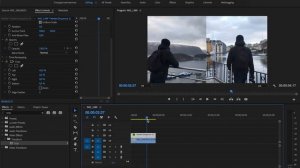 Как сделать Split screen эффект в Adobe Premiere Pro? (2 видео в одном)