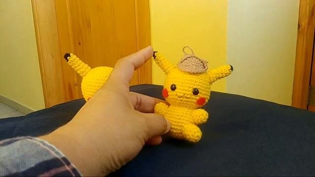 Detective Pikachu Amigurumi Crochet