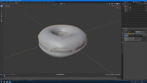 Пончик. Часть 4. Blender. Уроки на русском для начинающих