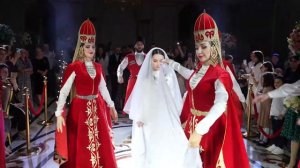 Карачаевская свадьба, ансамбль АЛАН, снятие платков⚜️