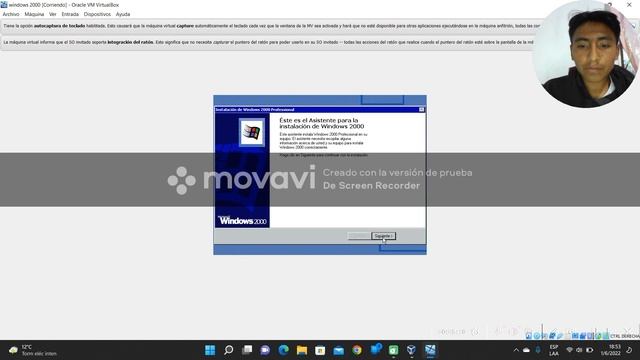 INSTALAR WINDOWS 2000 EN VIRTUALBOX смотреть онлайн