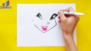 Как нарисовать Флора Винкс/how to draw Flora Winx