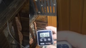 Топим баню брикетами RUF