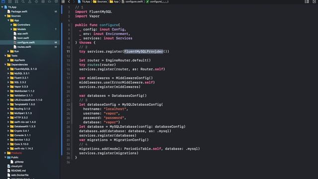 Configuring Vapor with SQLite, MySQL and PostgreSQL Database | Server Side Swift using Vapor |Part смотреть онлайн