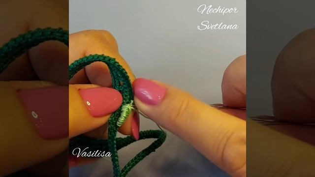 Фактурная обвязка пейсли. смотреть онлайн