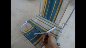 Вещи из прошлого. Ремонт складного стула