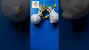 Основа ватной игрушки (снеговик)