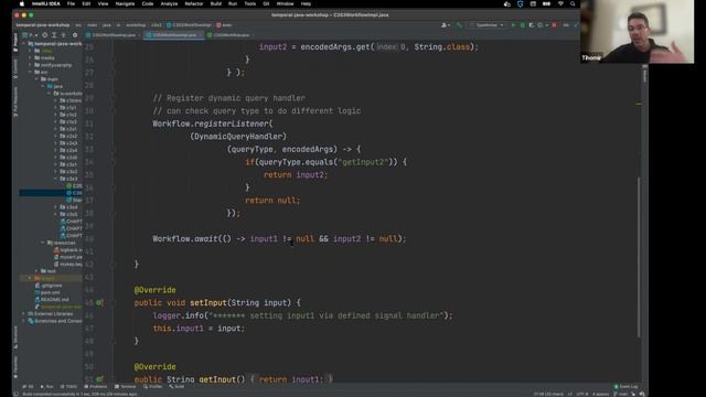 Temporal Java SDK Workshop Part 3: Workflow/Activity Types and Stubs, Dynamic Signal/Query handlers