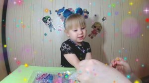 Делаем браслеты из бисера!Набор для детей 3+.Видео для детей.
