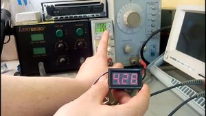 ПРОВЕРКА! Вольтметр для блока питания, автомобиля, мотоцикла, скутера с Алиэкспресс