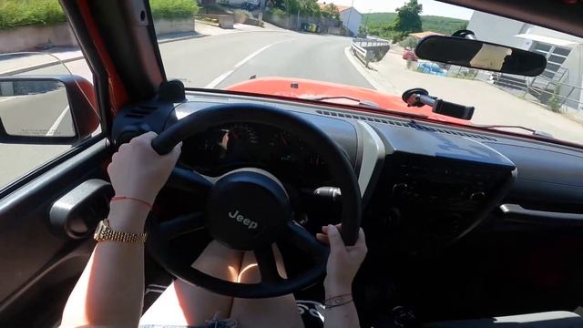 2008 JEEP WRANGLER 2,8 CRD (180HP)TEST DRIVE (POV) смотреть онлайн