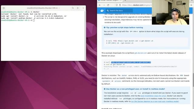 Install Docker Home Lab Environment - Part 12 (Installing Docker Engine on Virtual Machine VM) смотреть онлайн