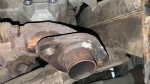 Smart ForTwo repair muffler replacement gasket exhaust замена прокладки глушителя сечет выхлоп
