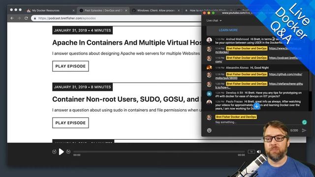 Windows Containers New Features, and more. Live #AMA on DevOps and Docker (Ep 24) смотреть онлайн