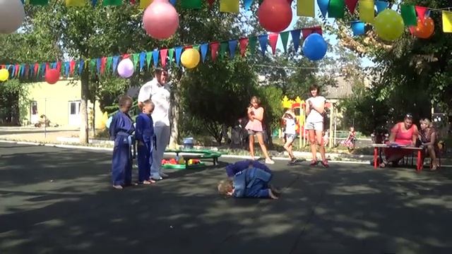 23.08.2019 г. ОЦ имени В.Д. Ревякина. Спортивный праздник Папа, Мама, я - спорти