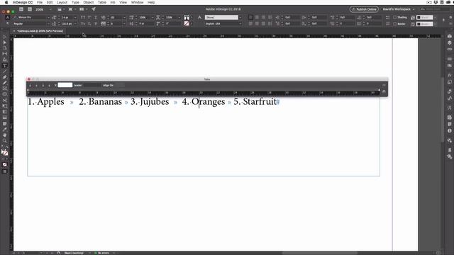 InDesign How-To: Distribute Tabs Evenly (Video Tutorial) смотреть онлайн
