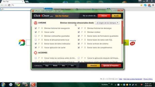 Como hacer mas rapido mi navegador - Click&Clean смотреть онлайн