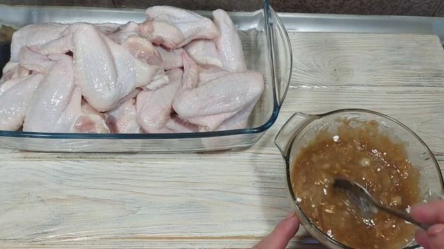 ИМБИРНЫЕ  КУРИНЫЕ КРЫЛЬЯ в духовке без майонеза!