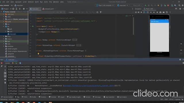Flutter PDF Reader #flutter #pdfreader