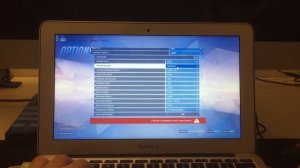 Overwatch running on MacBook Air 2015