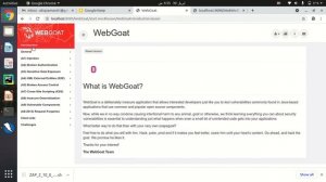 3. Getting Started with OWASP WebGoat, WebWolf and ZAP