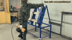 кондуктор для сборки евро поддонов, как делается поддон