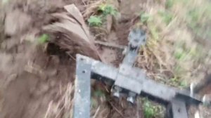 Вспашка стерні. Однокорпусним плугом. Файтер Т15.