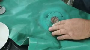 Надувная лодка Нырок-2. Замена старых клапанов на современные своими руками.