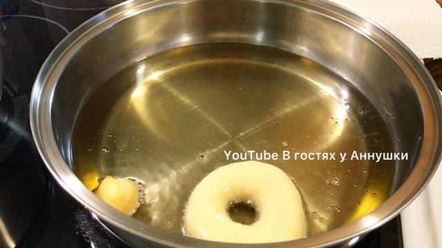 Пончики пышные и вкусные Американские Пончики (Донаты) два в одном ! Рецепт вкусных пончиков ?