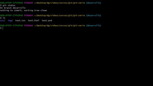Git - GitHub - Crear y Moverse entre Ramas- DG смотреть онлайн