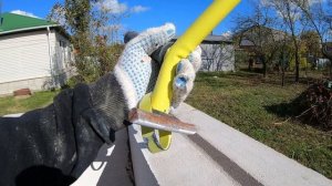 штроборез по газобетону. доработка