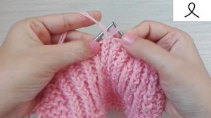 ЛИЦЕВАЯ СКРЕЩЕННАЯ ПЕТЛЯ ► Вязание спицами ► Разбор схем