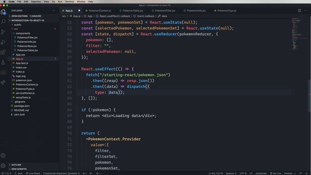 Introduction to React #11 | useReducer смотреть онлайн