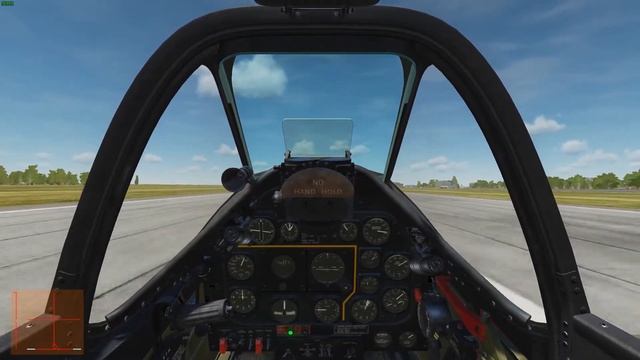 DCS World P-51D Mustang. Обучение 05 : Самостоятельный взлёт