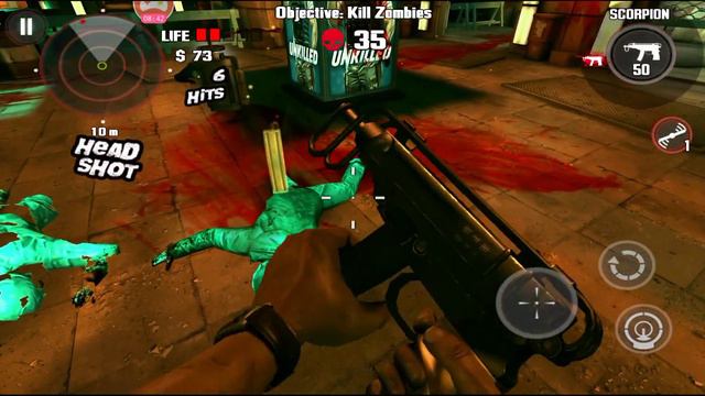 Dead Trigger - Первый взгляд старый игры стрелялки зомби боевой android