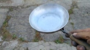 Как очистить сковороду от черного нагара № 2