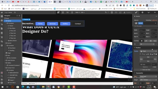 webflow fixed navbar - Using anchor links to go directly to a section - create hover effect смотреть онлайн