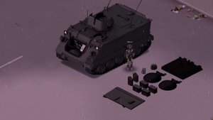 Armored M113A2 Personnel Carrier Military Tank Project Zomboid Mod Showcase