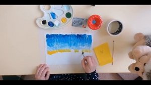 Занятие для детей 5-6 лет «Осенний пейзаж»