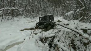 УАЗ 469 усиленные Военные мосты ,100% блокировки, порвали на жёстком бездорожье!