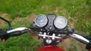 Поездка на мопеде Альфа на рыбалку.