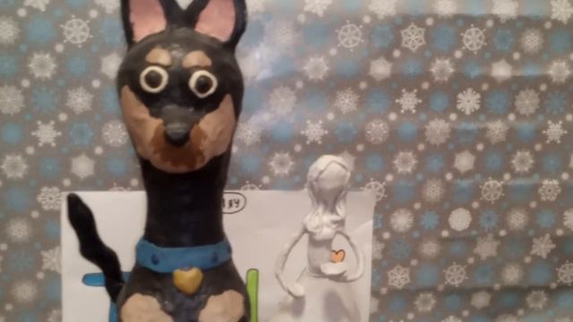 Мои поделки из пластилина))) Мимими панда???и мимими собачка???, ну и куда без Алисы??? смотреть онлайн