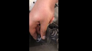 Installing H7 LED low beam headlight bulb (KIA Cerato 2014).