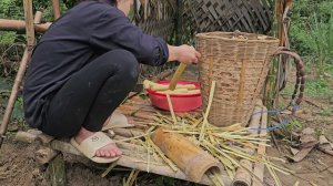 Poor mother: How to make sweet and fragrant sugar cane - bring it to the market to sell | Ly Tieu N